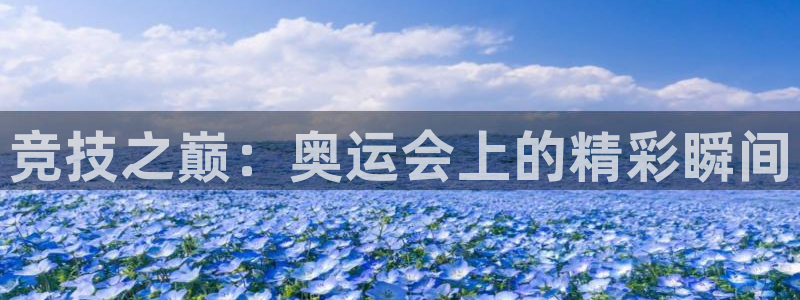 海南3377体育官网下载：竞技之巅：奥运会上的精彩瞬间